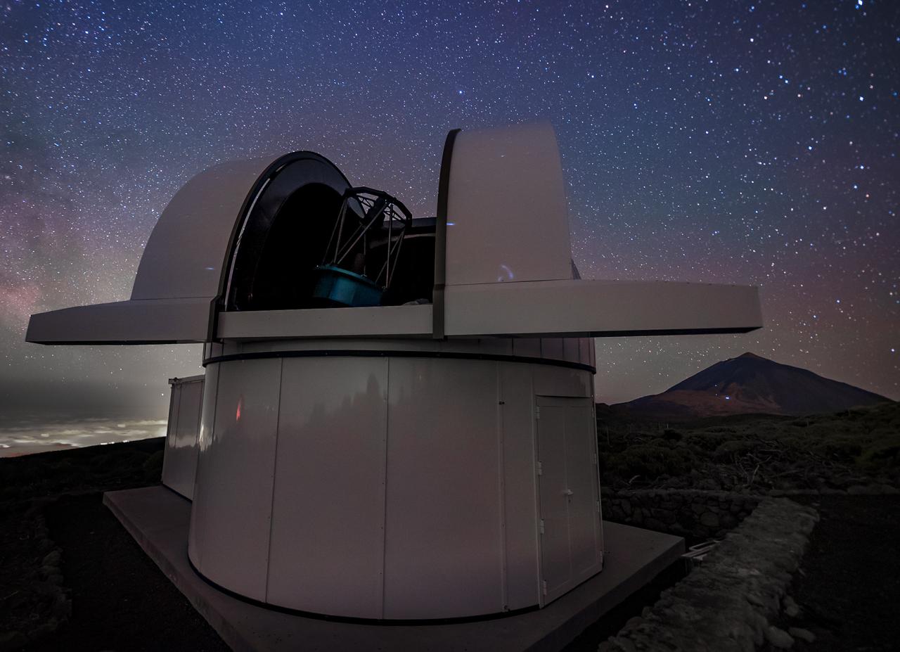 ARTEMIS telescope (SPECULOOS array) at the Teide Observatory