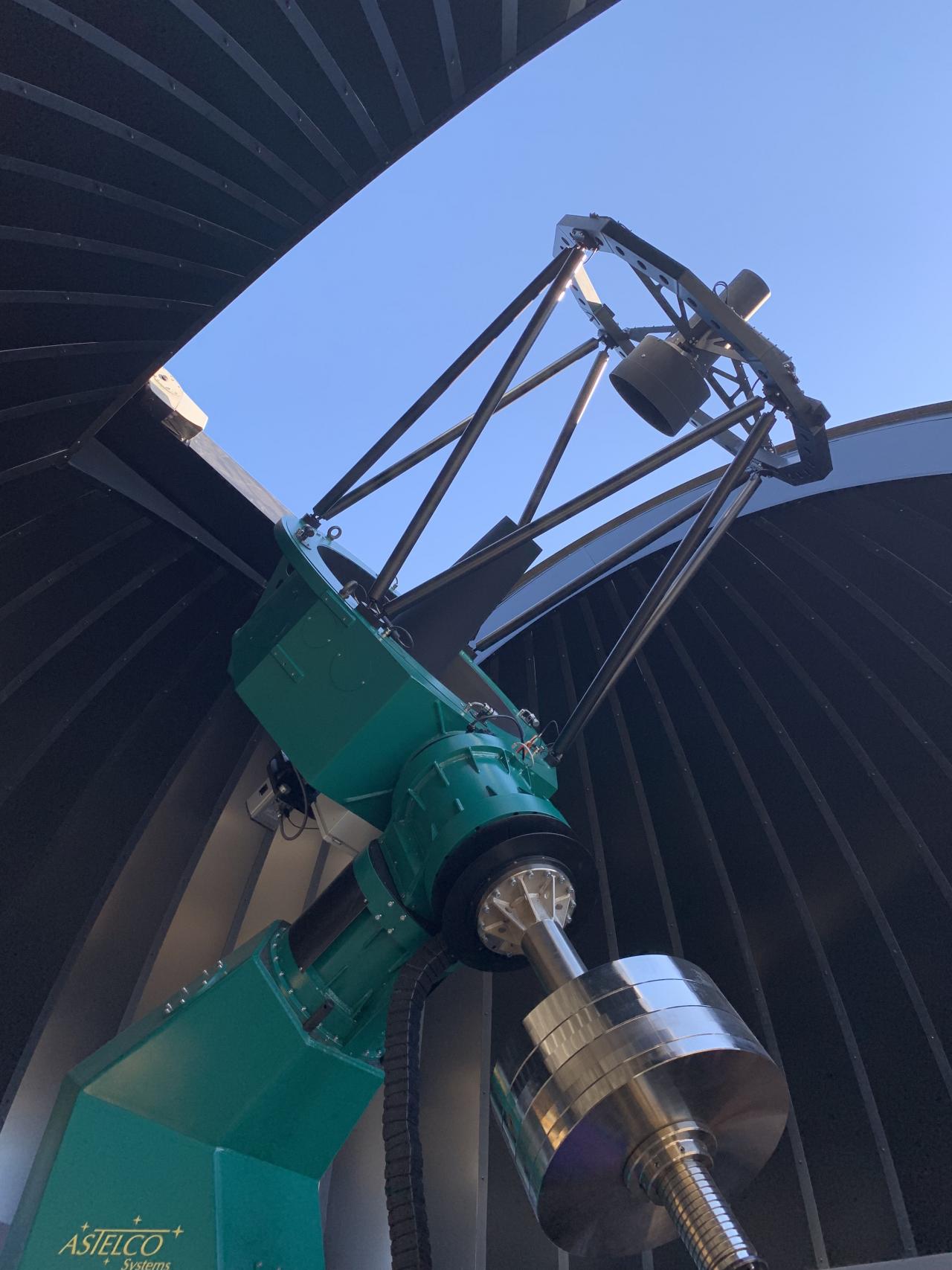 Telescopio Artemis, de la red Speculoos, en el Observatorio del Teide