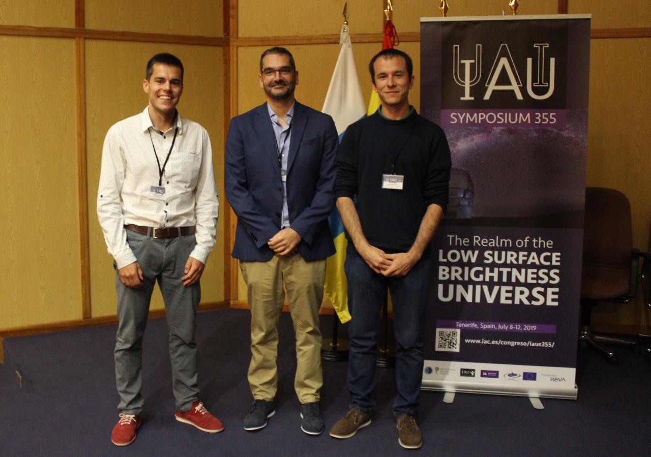 From left to right: Aleix Roig, Ignacio Trujillo and Raúl Infante-Sáinz