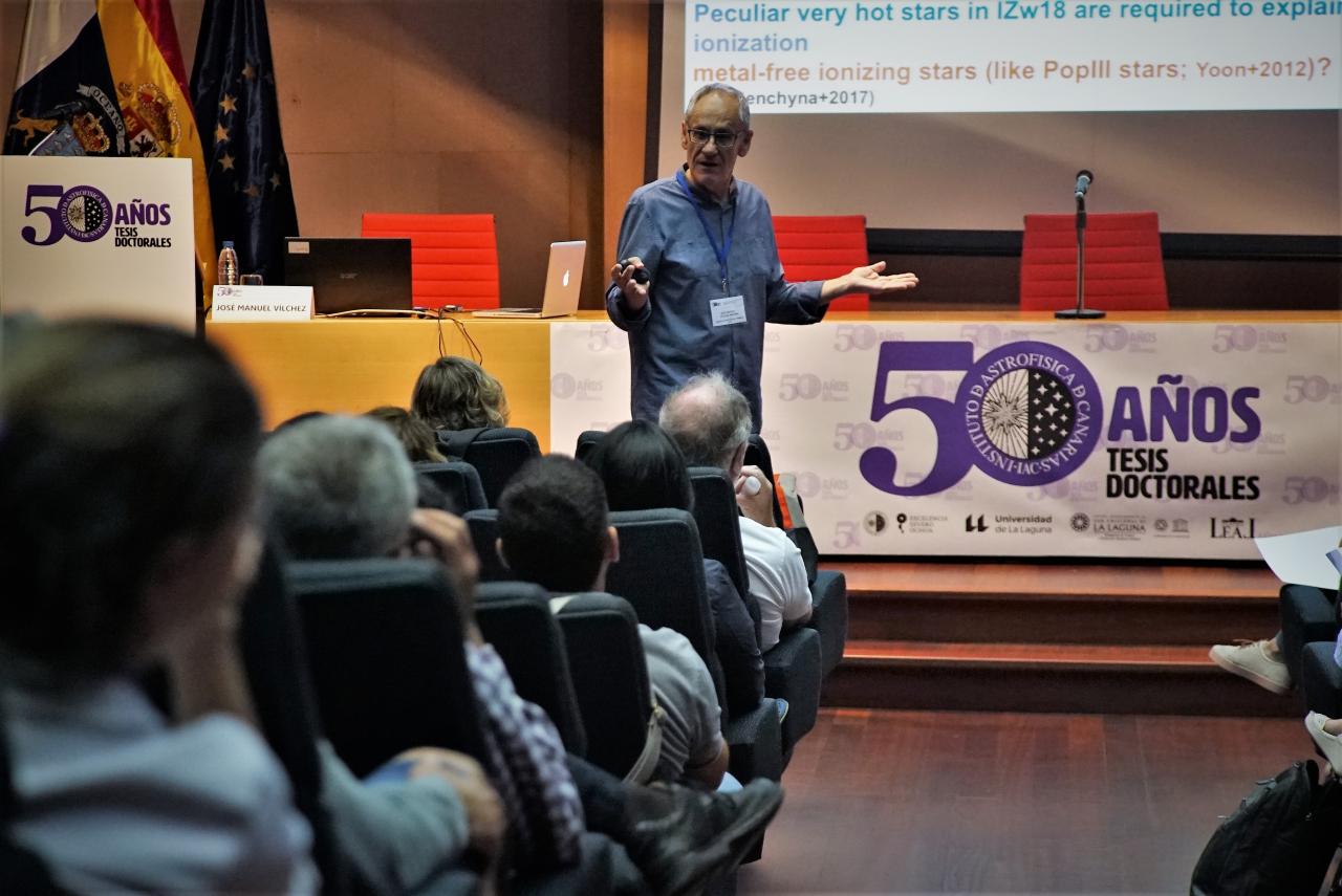 José Manuel Vilchez, Instituto de Astrofísica de Andalucía (IAA-CSIC).