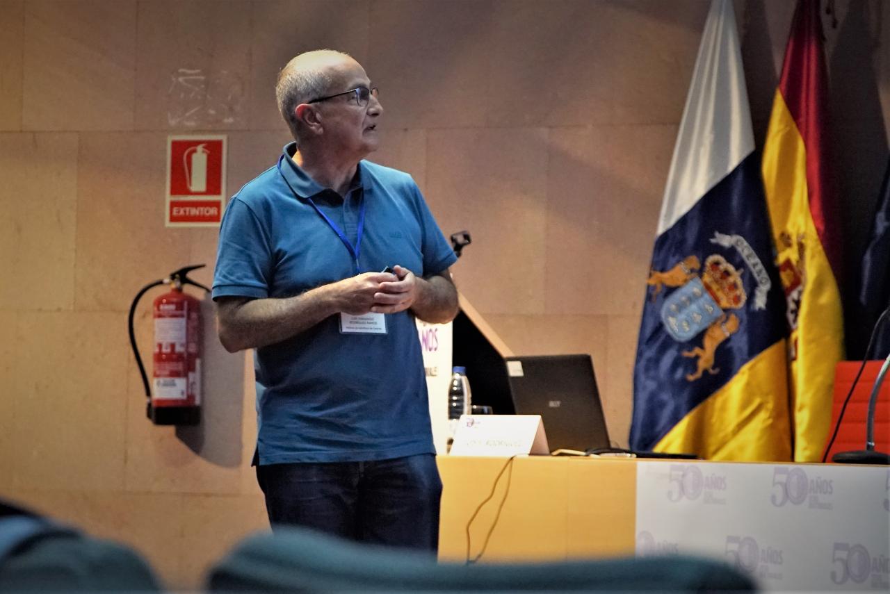 Luis Fernando Rodríguez, ingeniero del área de instrumentación del IAC