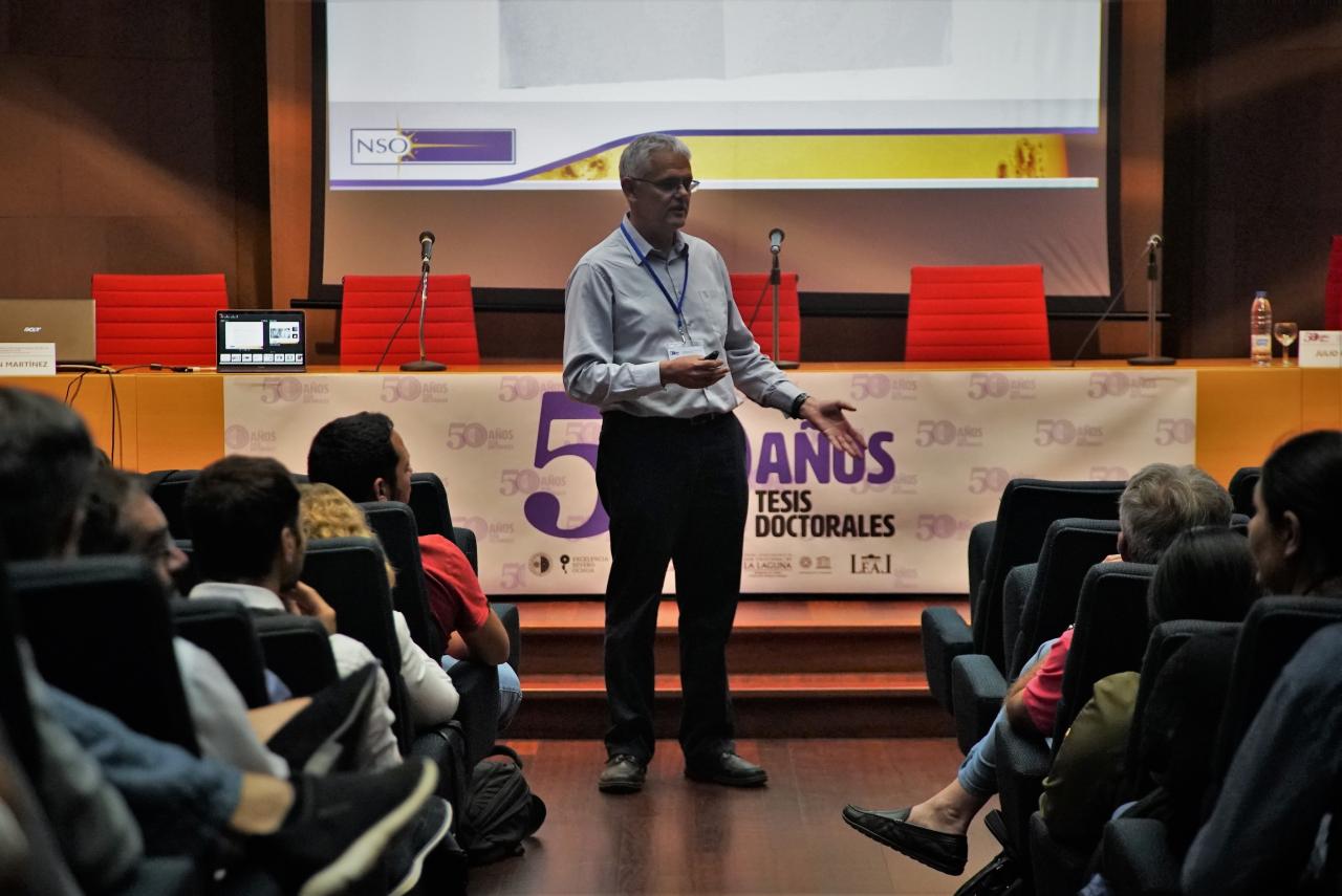 Valentín Martínez, director del National Solar Observatory (NSO). 