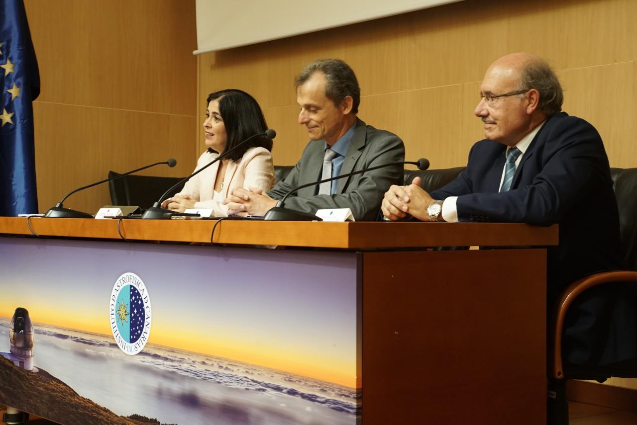 Rueda de prensa tras la reunión del Consejo Rector