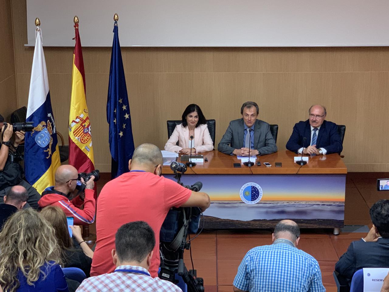 Rueda de prensa tras la reunión del Consejo Rector