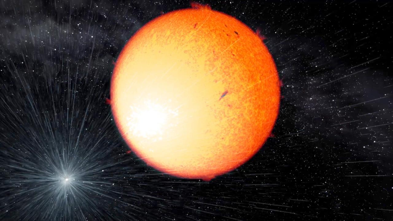 Binary milisecond pulsar