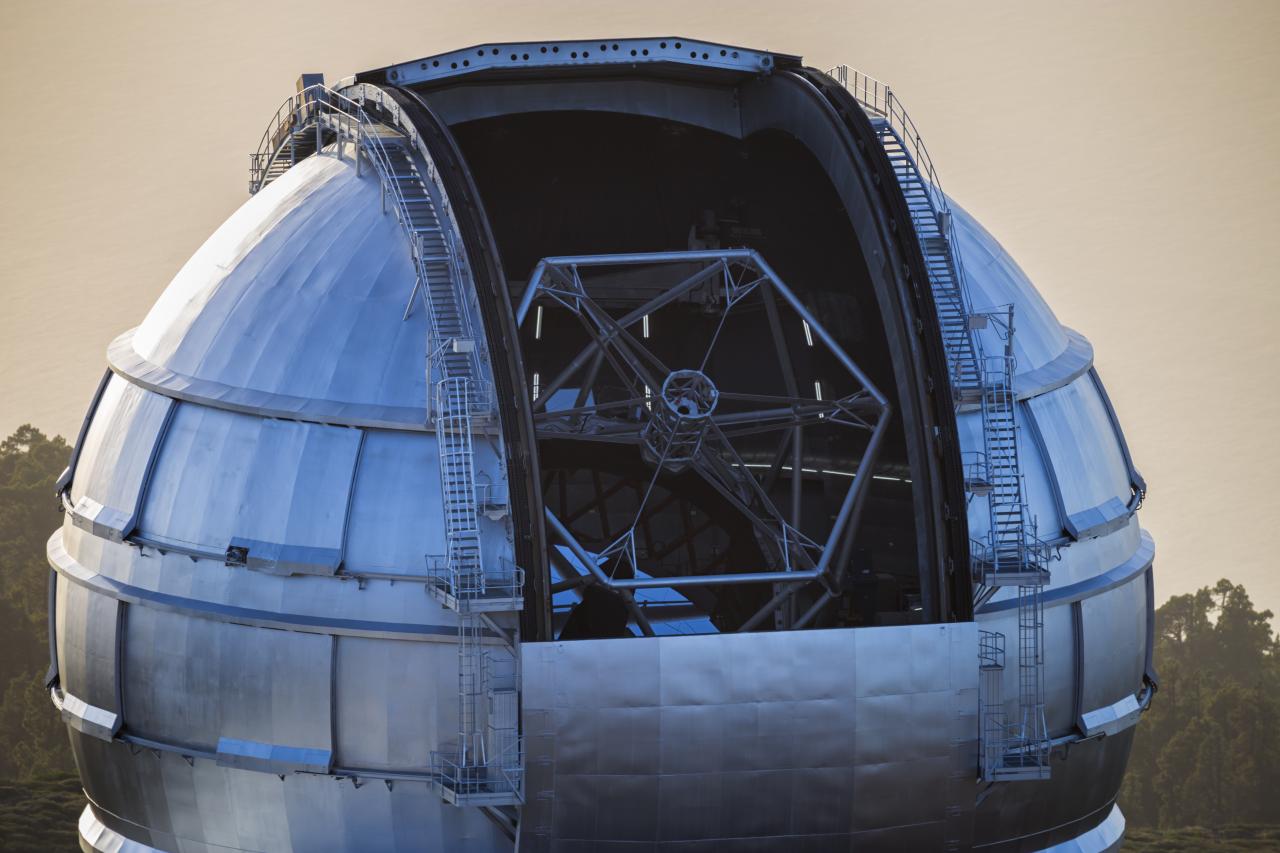 Gran Telescopio Canarias (GTC), también conocido como GRANTECAN.