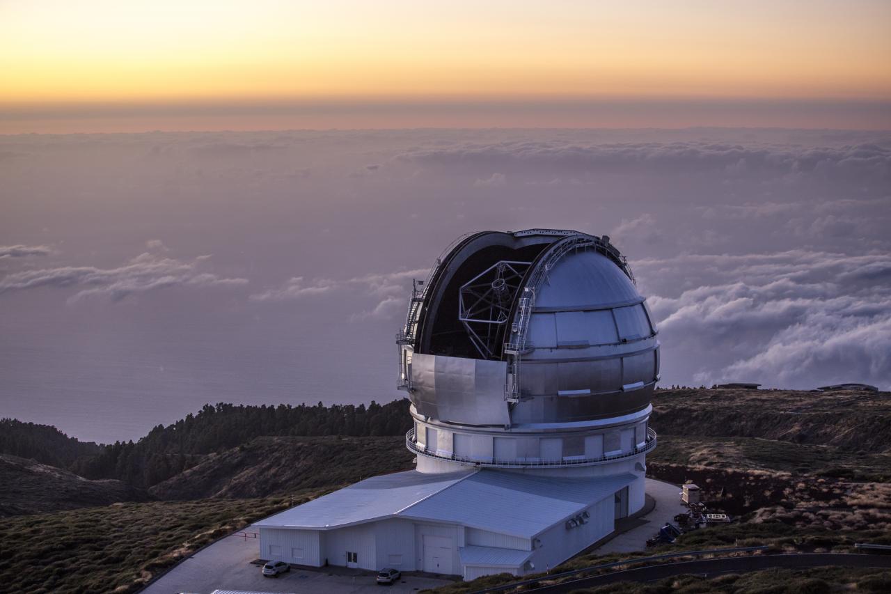 Gran Telescopio Canarias (GTC), also known as GRANTECAN.