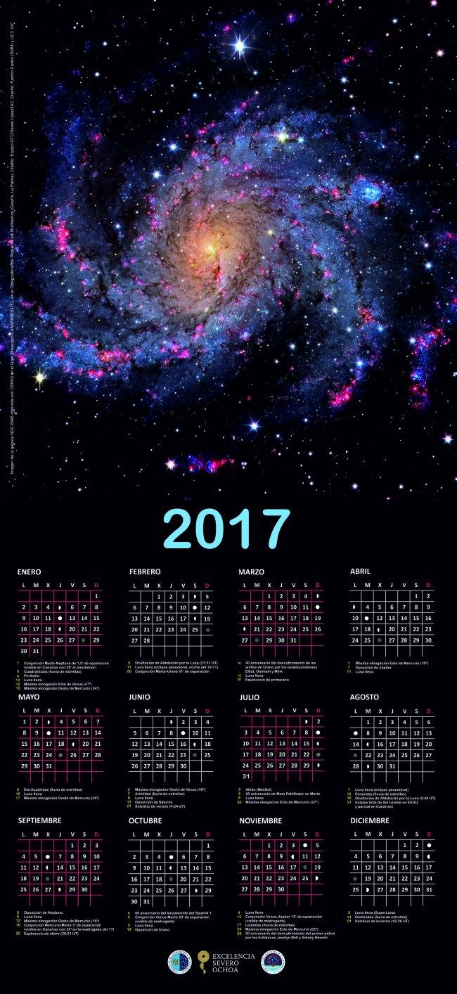 ASTRONOMICAL CALENDARS 2017PHOTONEWS Instituto de Astrof sica de