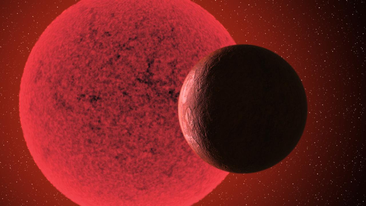 bestyrelse Grav skade A new super-Earth detected orbiting a red dwarf star | Instituto de  Astrofísica de Canarias • IAC
