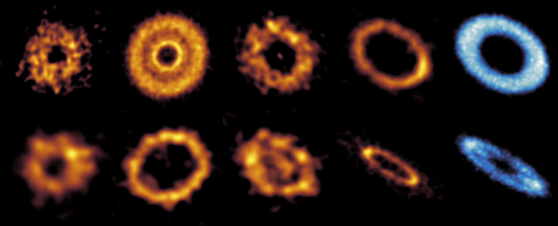 Galería ARKS de discos de escombros tenues