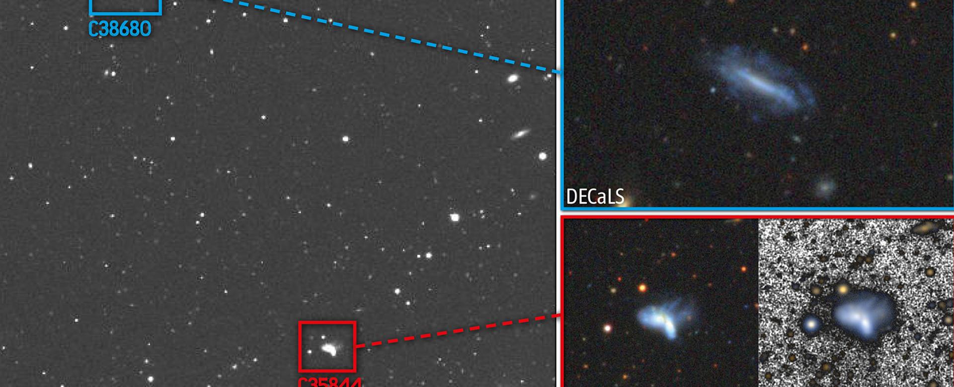Rare pair of interacting dwarf galaxies observed by the CAVITY project Rare pair of interacting dwarf galaxies observed by the CAVITY project