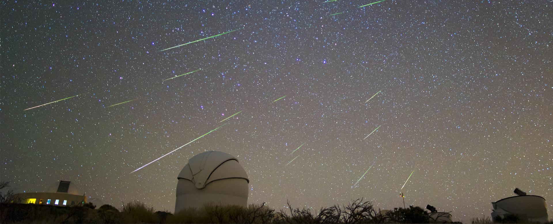 Perseids at the Teide Observatory on 2018 Perseids_2018