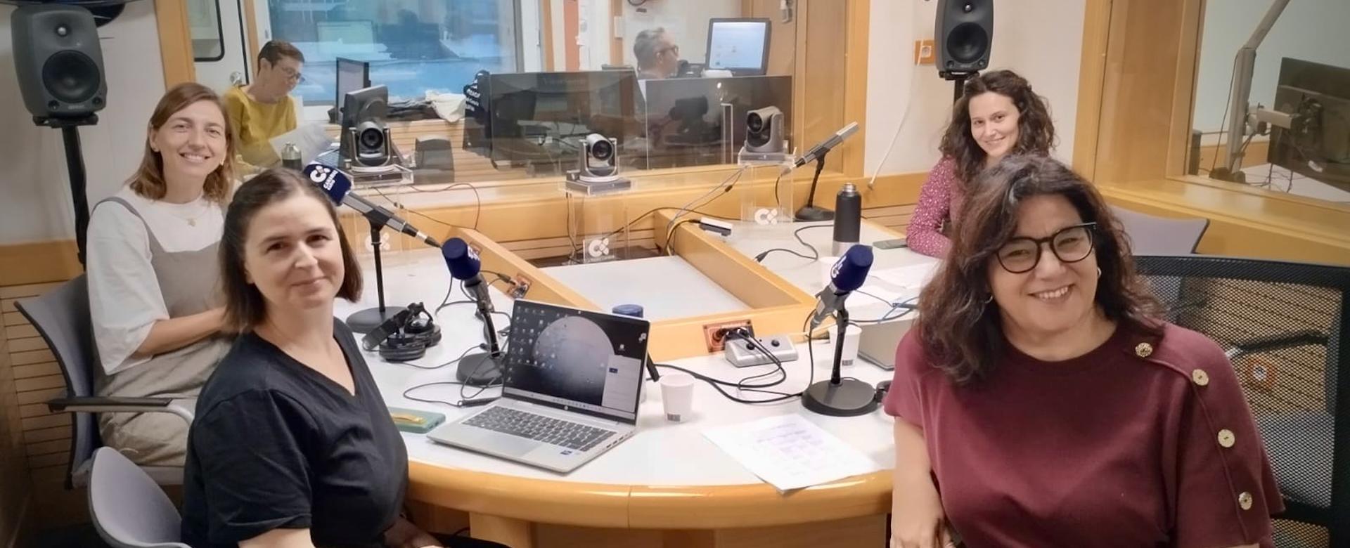 (De izq. a der.) Adriana de Lorenzo-Cáceres, Alejandra Goded, Alessandra Ambrifi y Verónica Martín