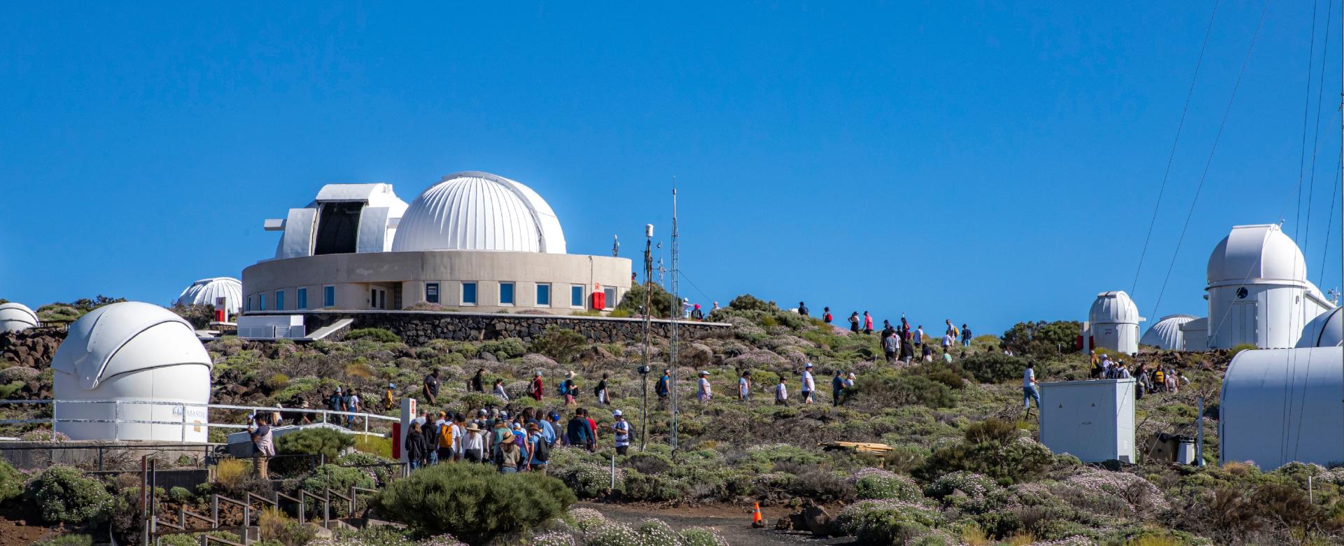 Jornadas de puertas abiertas en el Observatorio del Teide 