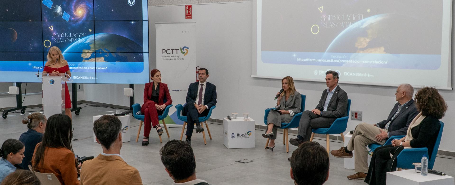 Presentación del proyecto Constelación Islas Canarias / IAC Presentación del proyecto Constelación Islas Canarias / IAC