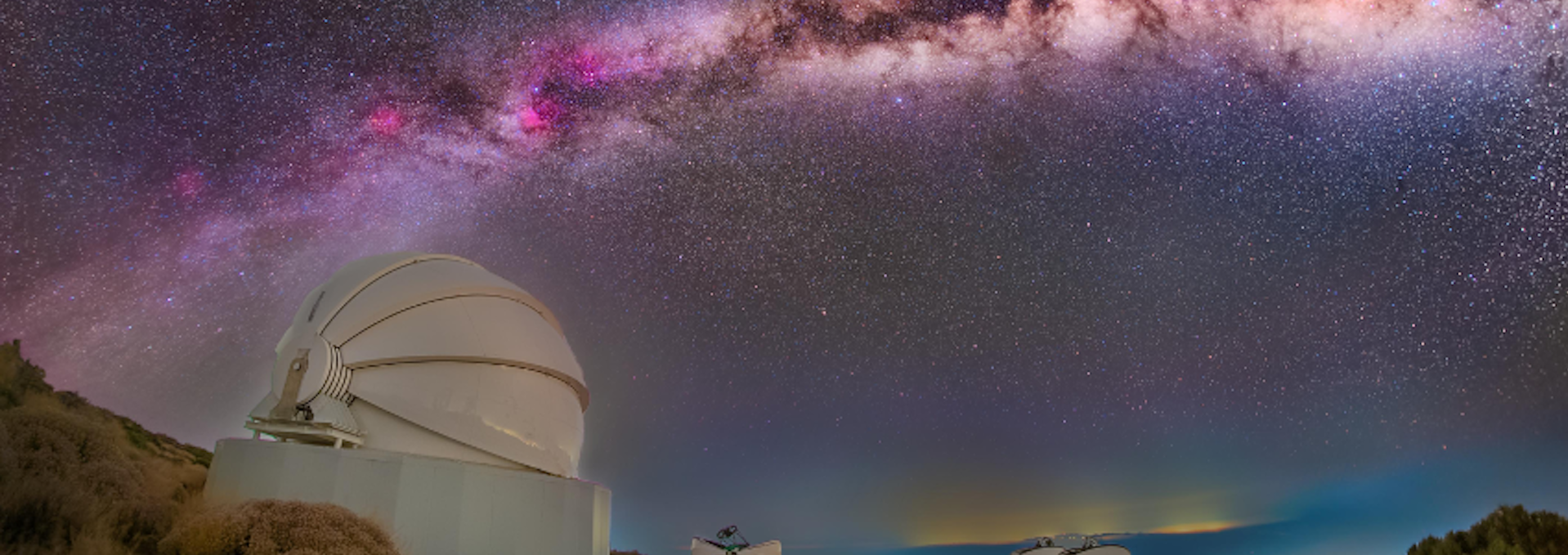 Two-meter Twin Telescope (TTT), a robotic facility located at the Teide Observatory in Tenerife, Canary Islands.