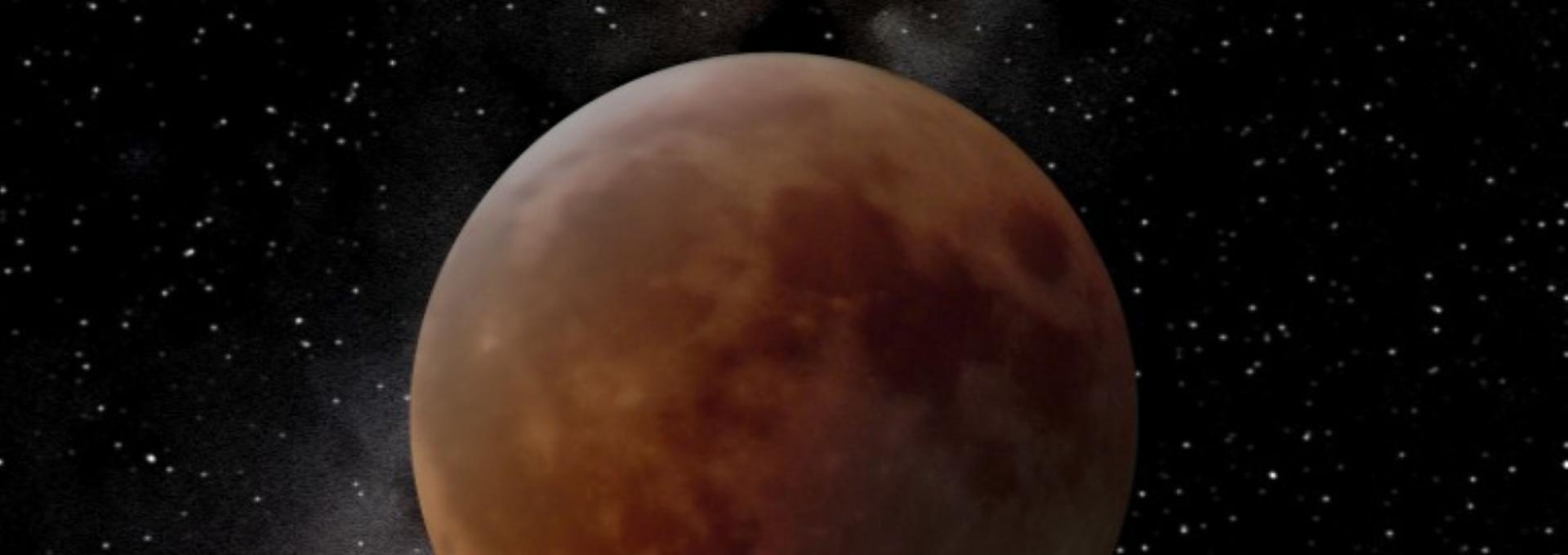 La madrugada del 28 de agosto de 2026 tendremos un eclipse parcial de Luna / IAC