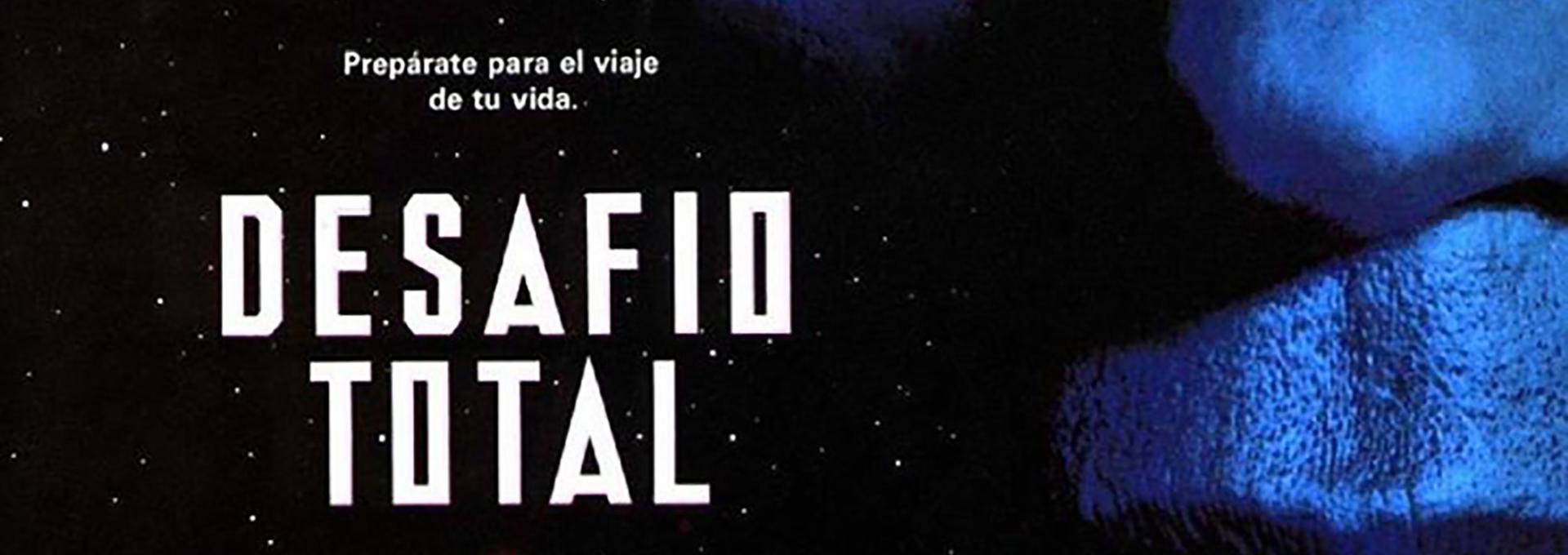Cartel de la película "Desafío Total" (Paul Verhoeven, 1990)