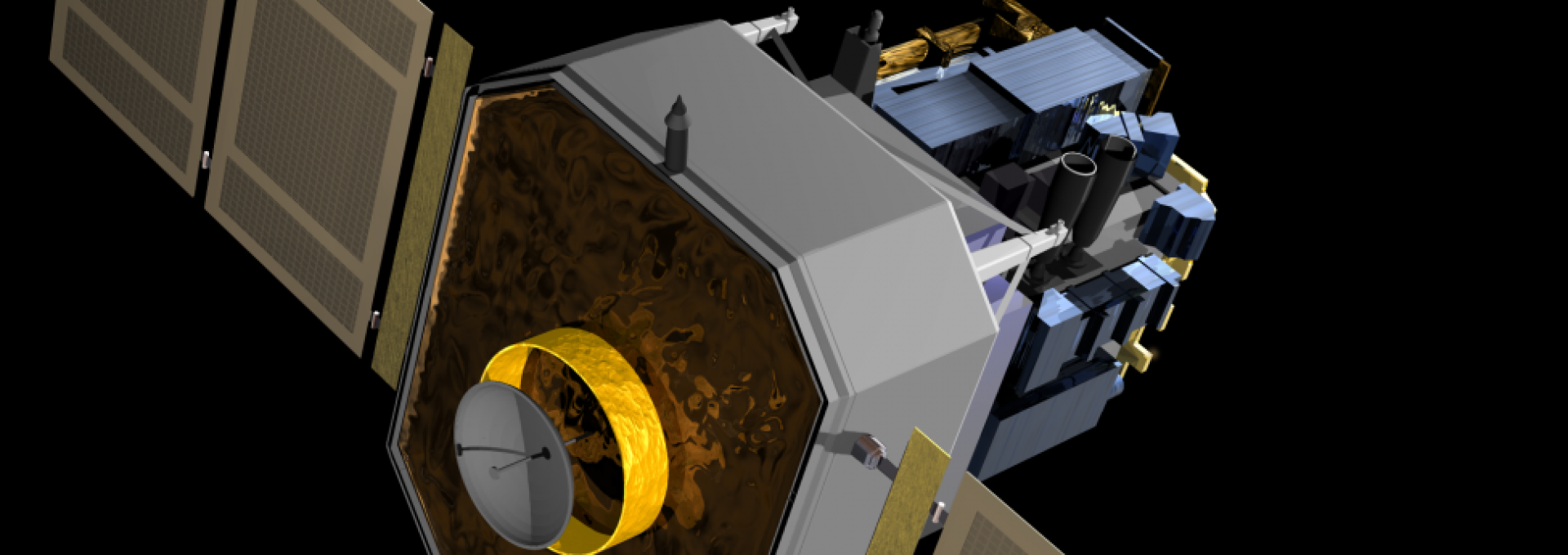 La sonda espacial de la NASA SOHO (Solar and Heliospheric Observatory)