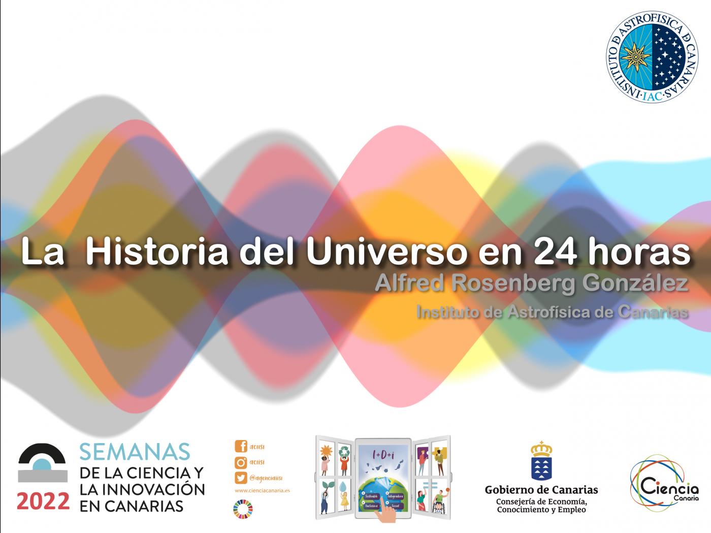 Cover "La historia del Universo en 24 horas"
