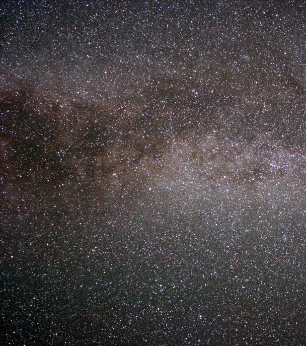 The Milky Way around the constellation Cygnus