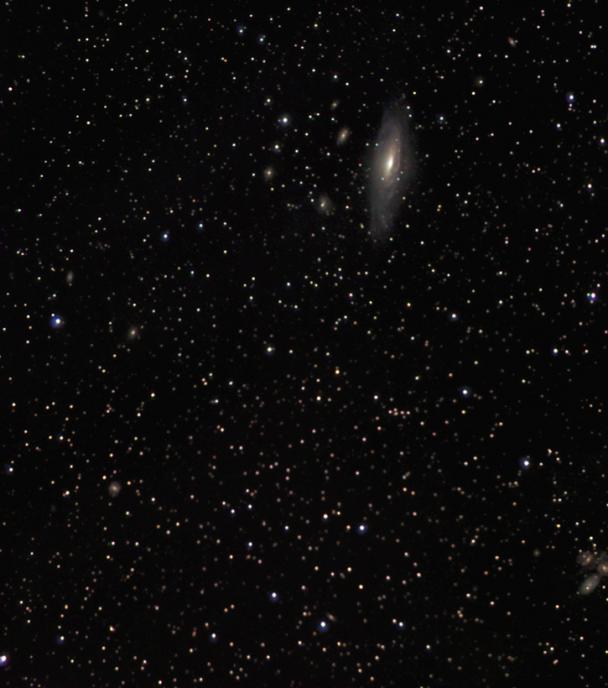 NGC 7331 Galaxy and Stephan's Quintet