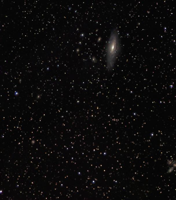 Galaxia NGC 7331 y Quinteto de Stephan