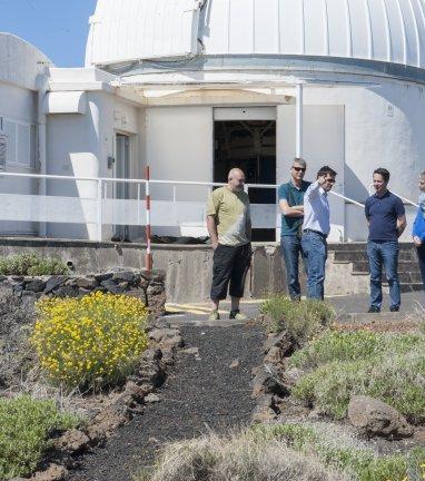 Ignacio Cirac visitó el IAC y los Observatorios de Canarias