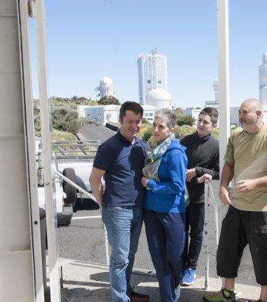 Ignacio Cirac visited the IAC and the Canary Observatories