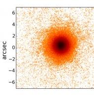 Revelada la morfología de una galaxia oculta por su brillante núcleo