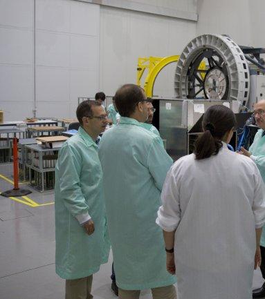 El rector y vicerrector de investigación de la ULPGC visitan el IAC y el Observatorio del Teide