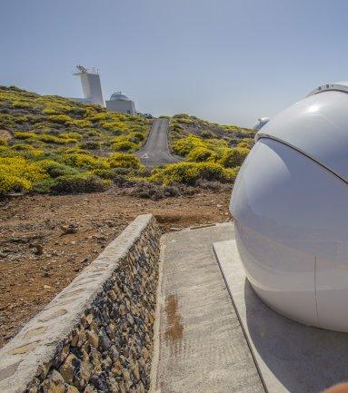 GOTO, un nuevo telescopio robótico para el Observatorio del Roque de los Muchachos