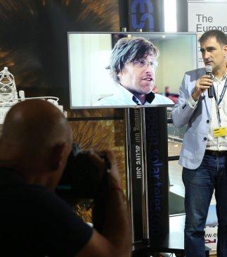 Presentación de la maqueta del Telescopio Solar Europeo en el Museo Elder de Las Palmas