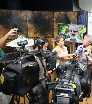 Presentation of the model of the European Solar Telescope at the Elder Museum of Las Palmas