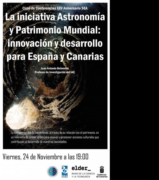 Astrofísicos del IAC se suman al XXV Aniversario de la Sociedad Española de Astronomía con charlas de divulgación en Canarias