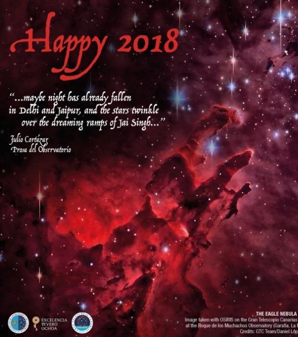 Calendario astronómico 2018