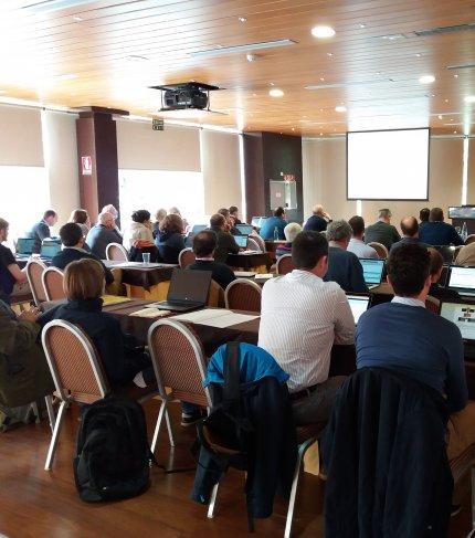 The members of the group which is developing the HARMONI instrument for the European supertelescope ELT meet in Tenerife.