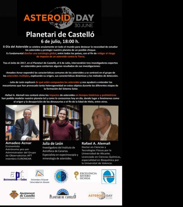 30 de junio, Día del Asteroide