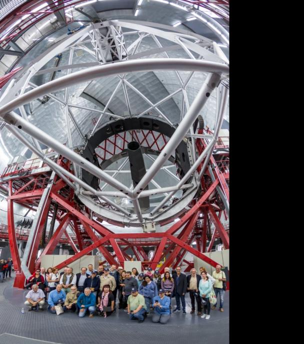 Stars from the world of literature “touch the sky” at the La Palma Observatory