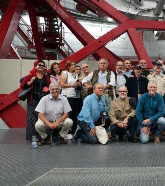 Estrellas de la literatura ‘tocan el cielo’ en el Observatorio de La Palma