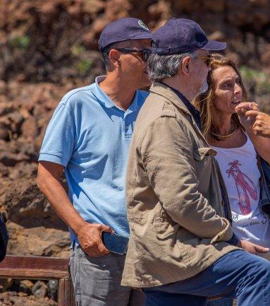 Estrellas de la literatura ‘tocan el cielo’ en el Observatorio de La Palma