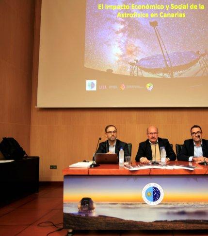 Astrophysics in the Canaries generates 3.5 euros for every euro invested