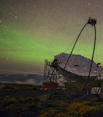 Cosmic fireworks from a new gamma-ray binary