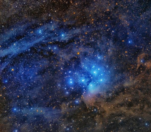 Pleiades Open Cluster