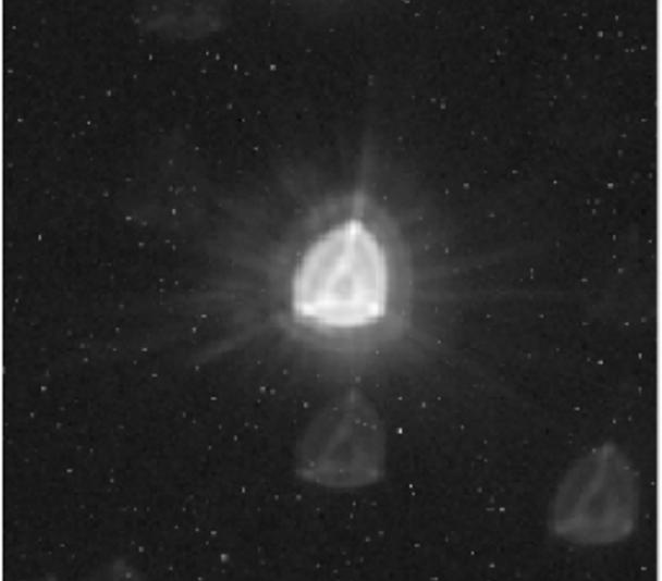 Imagen de CHEOPS de la estrella HD 88111. Crédito: ESA/Airbus/CHEOPS Mission Consortium