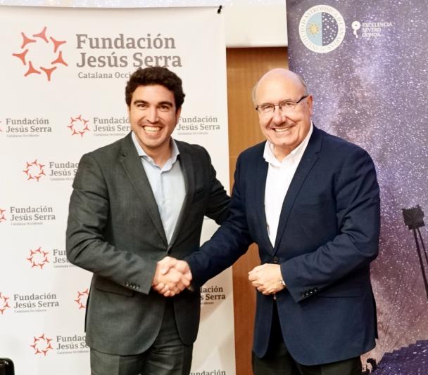 Firma del convenio FJS - IAC