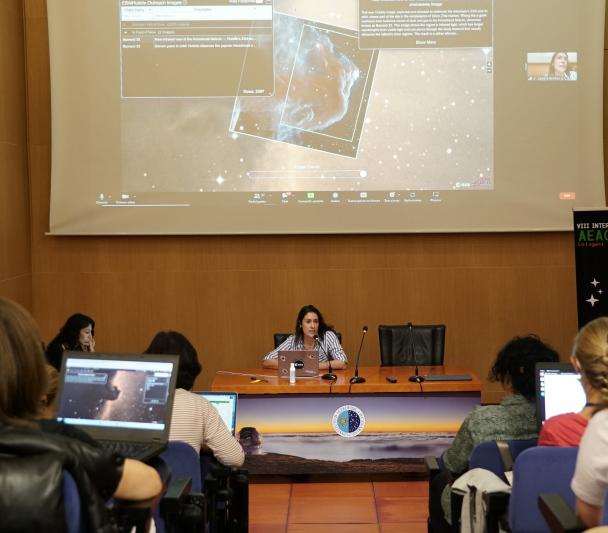 Sandra Benitez (ESA) at the AEACI 2022