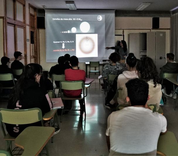 Charla IES El Paso La Palma - Semanas de la Ciencia2019