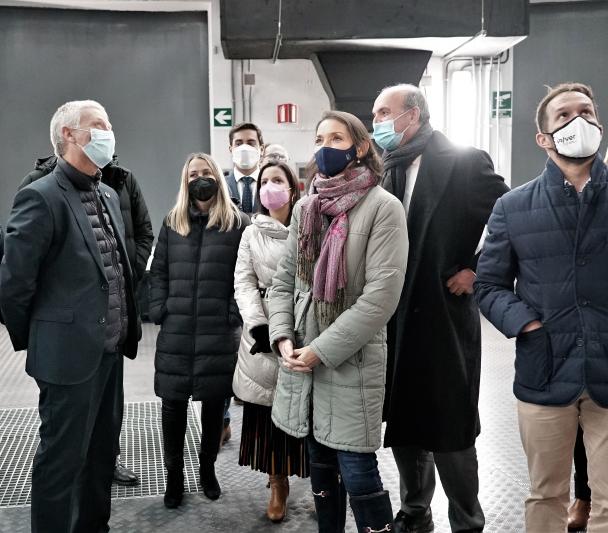 Visita de la ministra de Turismo Reyes Maroto al ORM