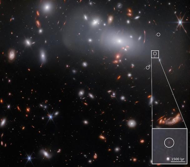 Galaxia diminuta RX J2129-z95